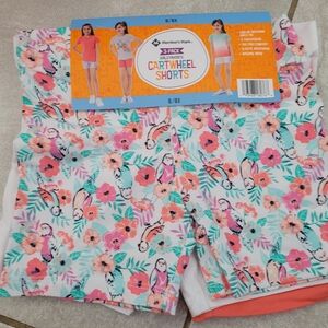 Member's Mark Girl's 3-Pack Favorite Cartwheel Shorts